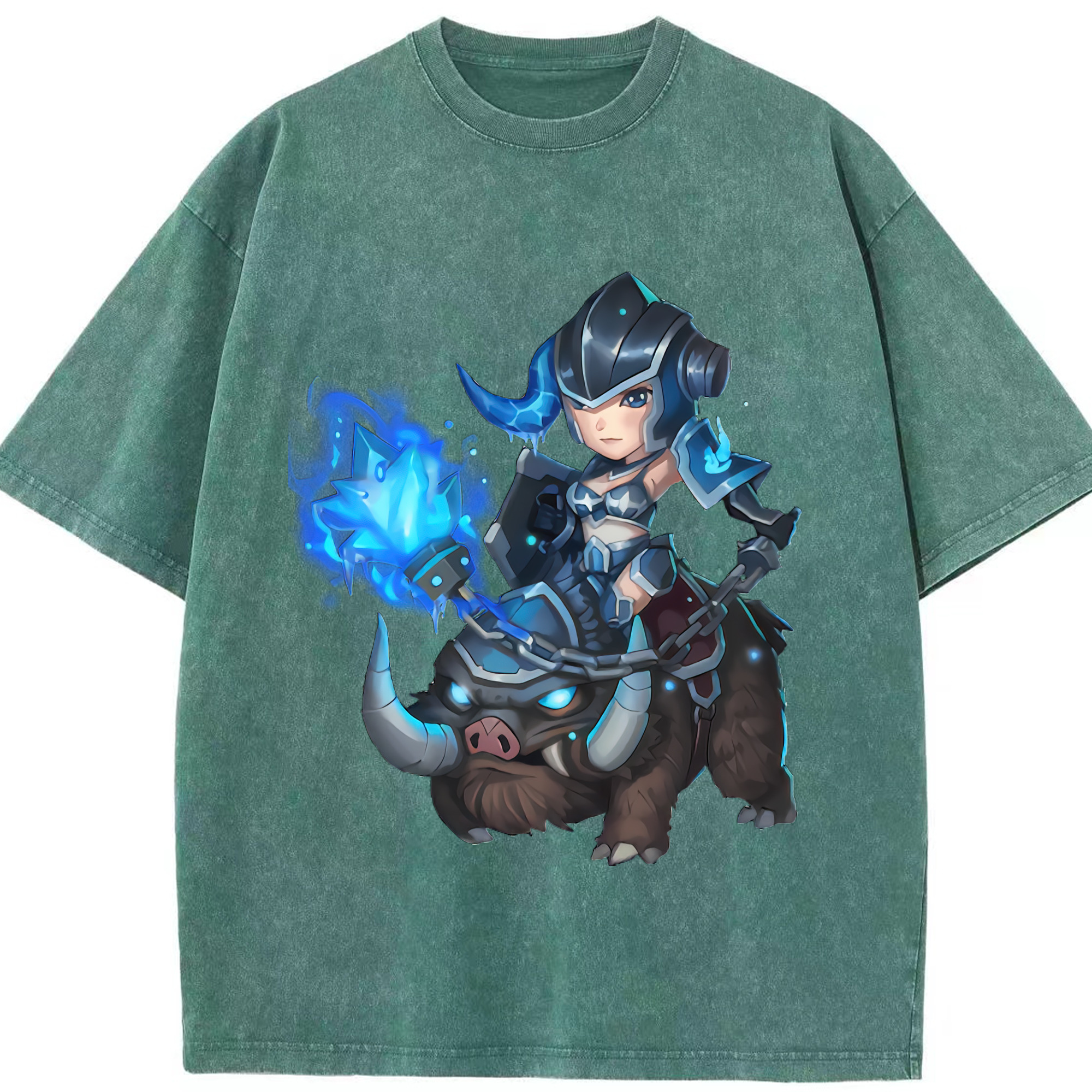 リーグ・オブ・レジェンド League of Legends LOL 綿100% ヴィンテージ風 半袖Tシャツ（フロントプリント）
